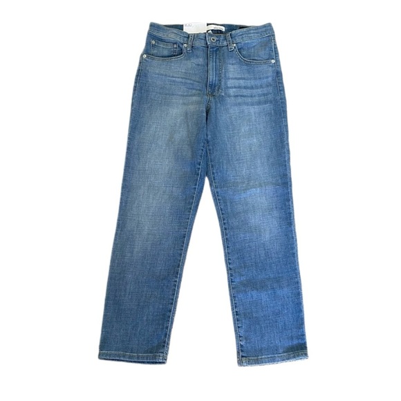 Ella Moss Denim - Ella Moss NWT Women’s High Rise Slim Straight Ankle Light Denim Jeans Sz 4/27